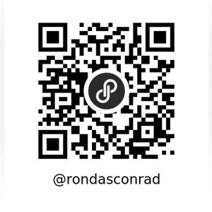 Save my QR code share with a friend.